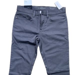 Mens Banana Republic Traveler Pants Grey Size 31x34 New With Tags!
